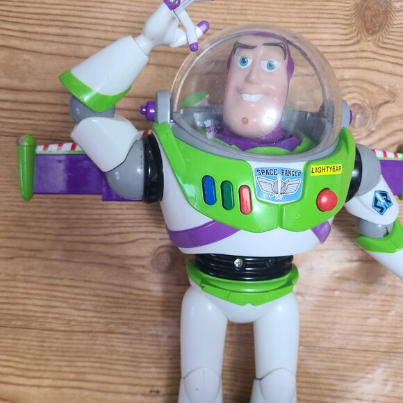 Buzz Lightyear 12" Toy Story Figure (AS IS) - Picture 2 of 6